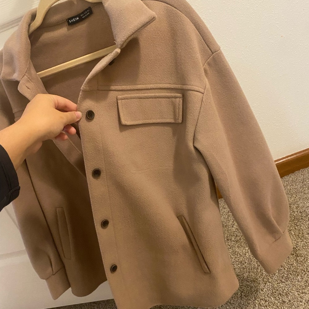 Button Down Shacket (Size M) - Picture 3 of 3